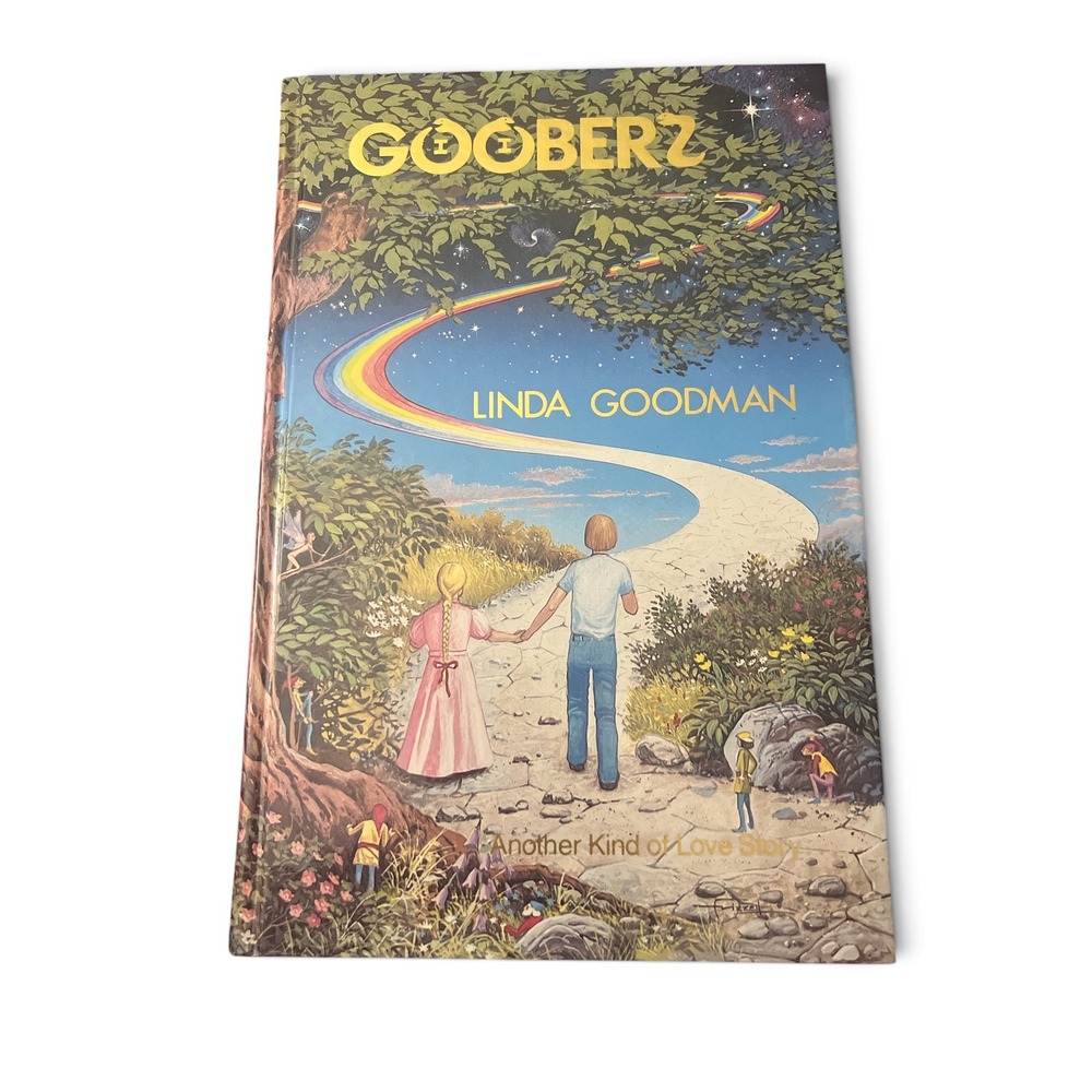 Gooberz Linda Goodman Hardcover 1989 First Edition Spiritual Mystery Astrology